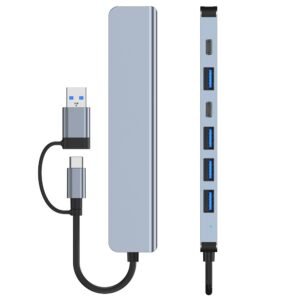 USB C 7 in 1 HyperCharge Hub