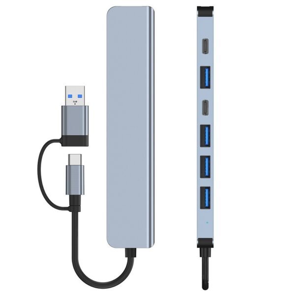 USB C 7 in 1 HyperCharge Hub