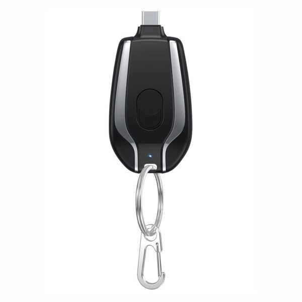 Mini 1500mAh Type C Keychain Power Bank