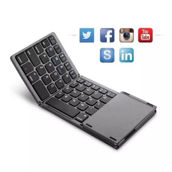 Ultra-Portable Bluetooth Folding Keyboard - Image 6