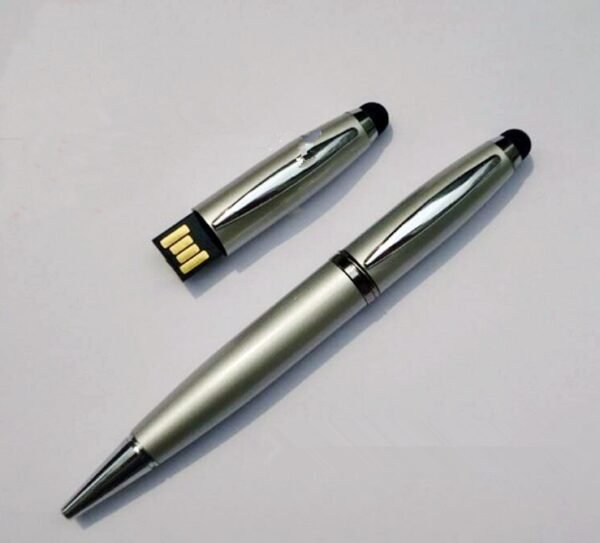 2‑in‑1 Metal Touch Stylus & USB Drive