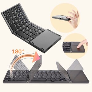 Ultra-Portable Bluetooth Folding Keyboard