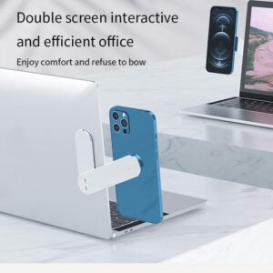 Magnetic Dual-Screen Laptop Holder