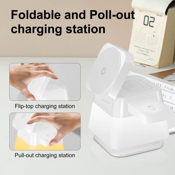 Rotating LED Wireless Charger - Image 5