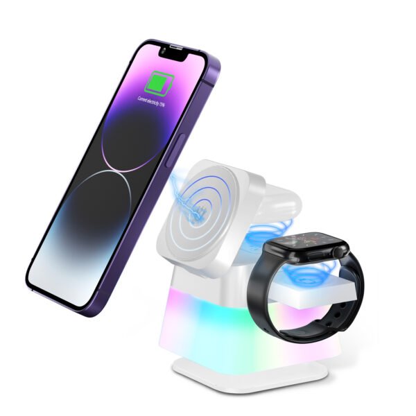 Rotating LED Wireless Charger - Image 3