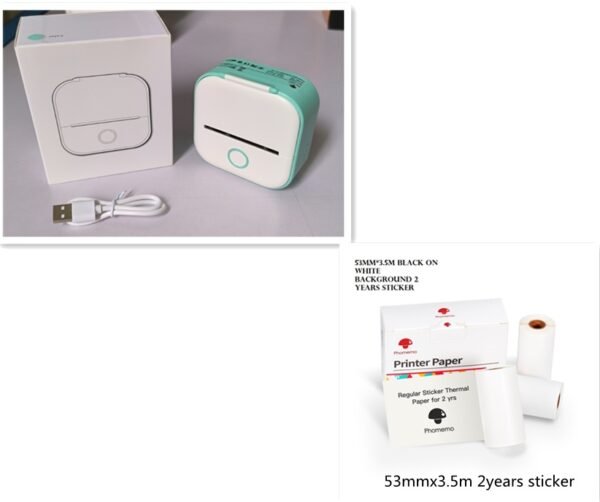 Pocket Bluetooth Thermal Label Printer - Image 2