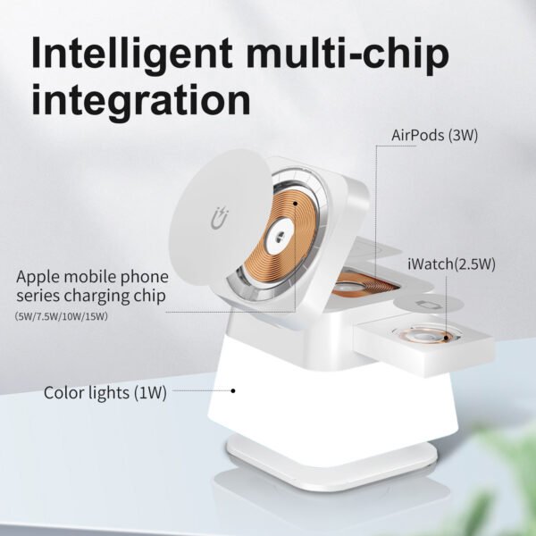 Rotating LED Wireless Charger - Image 2