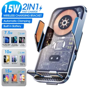AutoCharge 15W Wireless Vent Charger