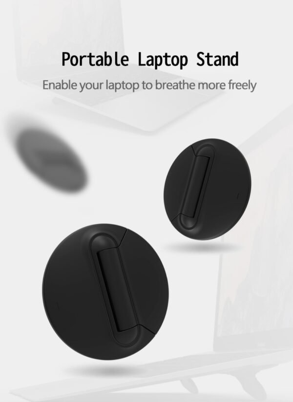 Adjustable Mini Portable Invisible Laptop Stand - Image 5
